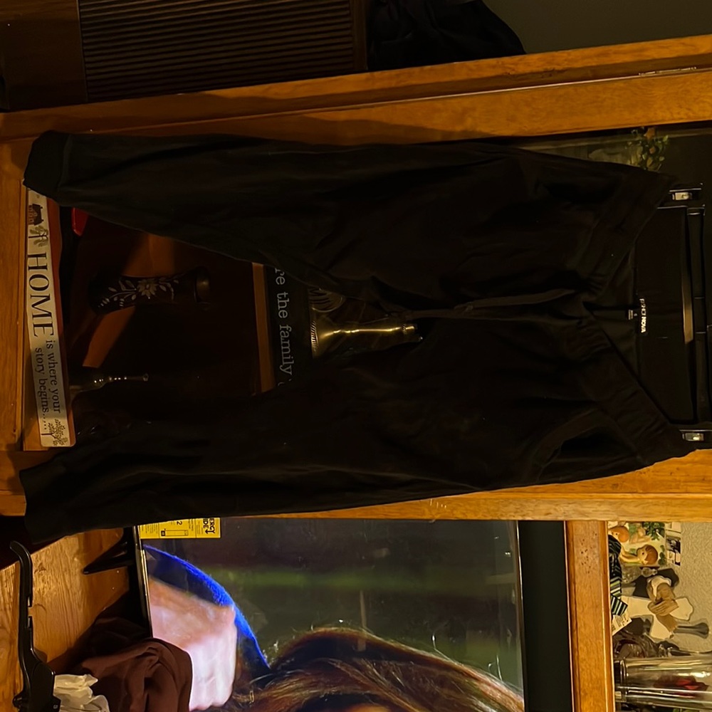 fashion nova black track suit